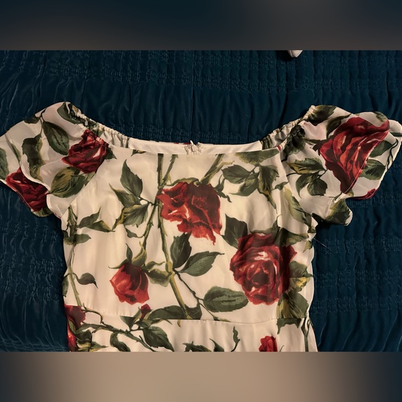 Betsy Johnson off the shoulder dress - Picture 3 of 7